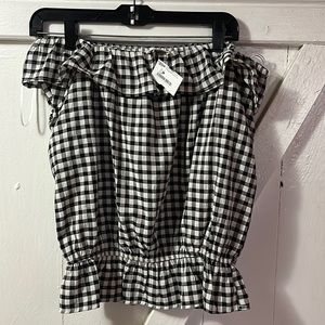 Off the shoulder blouse